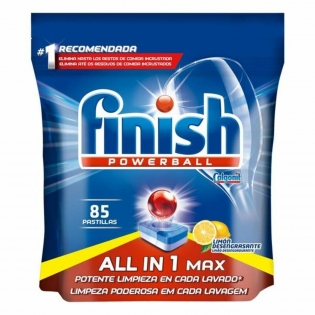 Tablettes pour Lave-vaisselle Finish All In One (70 Unités