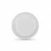 Sada talířů na opakované použití Algon Bílý Plastické 25 cm (100 kusů)