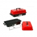 Barbecue Portatile 43 x 25 x 23 cm Rosso/Nero