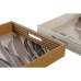 Набор подносов DKD Home Decor Натуральный Горчица Деревянный MDF 40 x 5 x 30 cm Boho (2 штук)