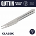 Set de Cuchillos Quttin Classic Acero Inoxidable 21,5 x 1,9 cm 2 Piezas (2 Unidades) (2 pcs)