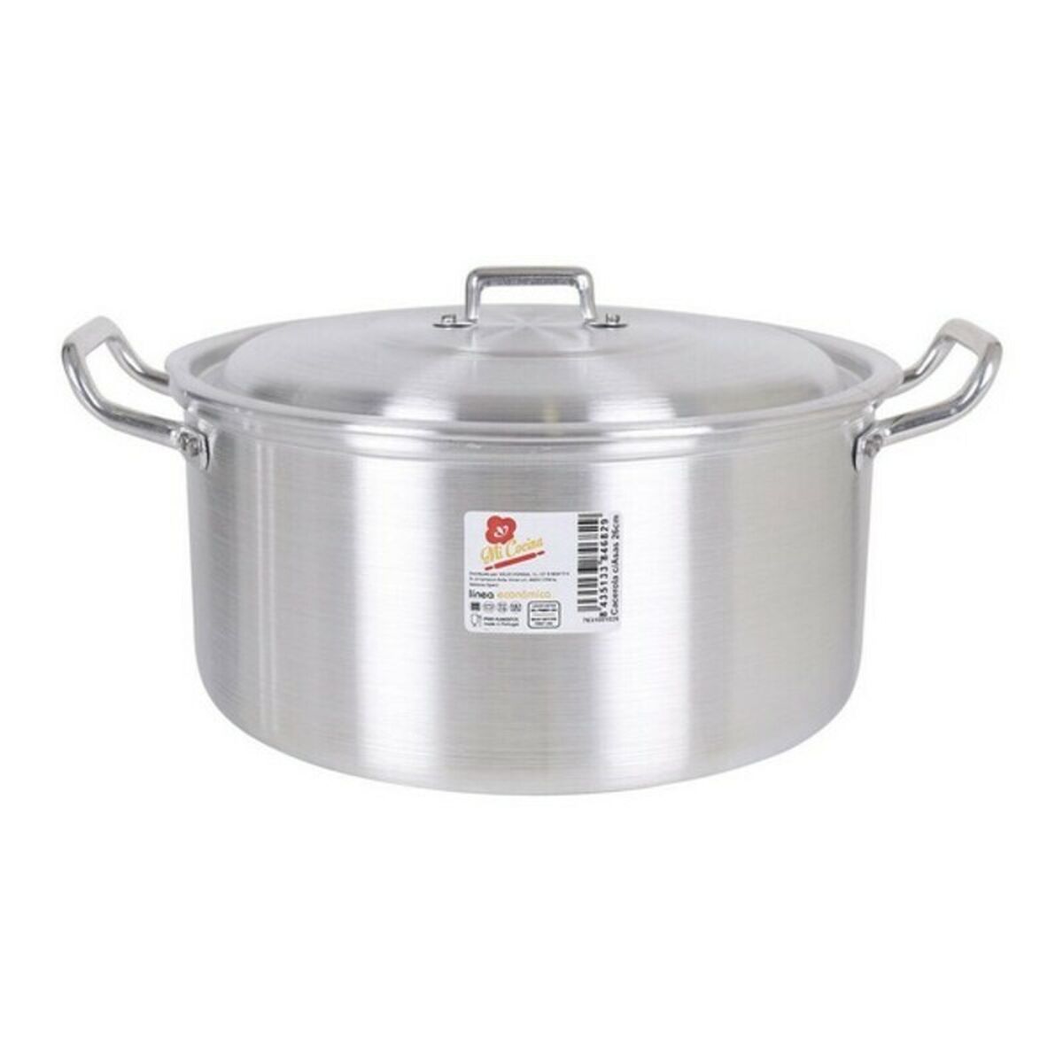 Topf mit Deckel   Aluminium