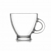 Dele kaffekopsæt LAV Roma 95 ml Krystal (6 pcs)