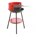 Barbecue Algon Rotonda Rosso Grill (36 x 36 x 55 cm)