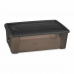 Box with cover Stefanplast Elegance Grey 19,5 x 11,5 x 33 cm Plastic 5 L (12 Units)