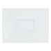 Плоская тарелка Gourmet Фарфор Белый (29,5 x 22 x 3 cm)