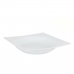 Syvä lautanen Zen Posliini Valkoinen (20 x 20 x 3,5 cm)