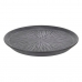 Плоская тарелка Stoneware Lotus Фарфор Чёрный (ø 23 x 2,5 cm)