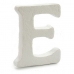 Kirjain E Valkoinen polystyreeni 1 x 15 x 13,5 cm (12 osaa)