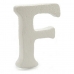Писмо F Бял полистирен 1 x 15 x 13,5 cm (12 броя)