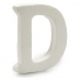 Lettera D Bianco polistirene 2 x 15 x 11,5 cm (12 Unità)