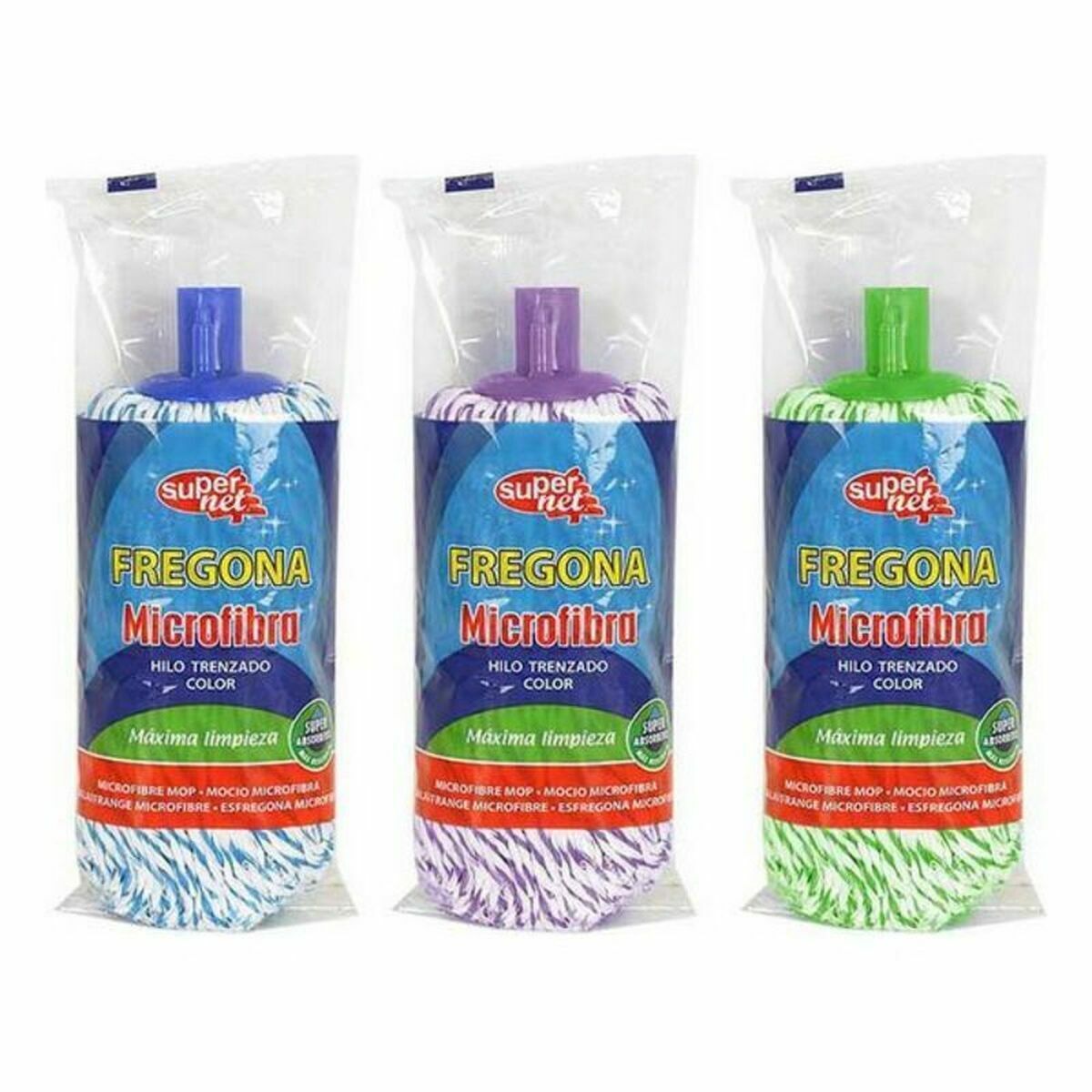 Esfregona Microfibras Supernet