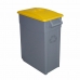 Găleată de gunoi pentru reciclare Denox 65 L Galben