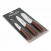 Knife Set Percutti Ceramic 3 Pieces (4 Units)