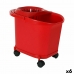 Úklidový kbelík 16 L Červený (6 kusů)