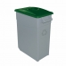 Poubelle recyclage Denox 65 L Vert (2 Unités)