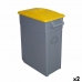 Kierrätysastia Denox 65 L Keltainen (2 osaa)
