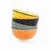 Set of bowls Quid Pippa Aperitif Ceramic Multicolour (11 cm) (4 Units)