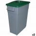 Găleată de gunoi pentru reciclare Denox 65 L Verde (2 Unități)