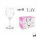 Комплект чаши за вино LAV Бял 200 ml 6 Части (4 броя)