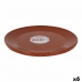 Assiette plate Azofra 2885272A 28 x 28 x 2,5 cm (6 Unités)