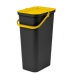 Affaldsspand til genbrug Tontarelli Moda 38 L Gul (4 enheder)