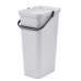 Atkārtoti Pārstrādājamo Atkritumu Tvertne Tontarelli Moda 38 L Balts (4 gb.)