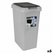 Caixote de Lixo para Reciclagem Denox 65 L Amarelo (2 Unidades)