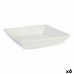 Salad Bowl La Mediterránea Elite White Ceramic 21 x 21 x 4,5 cm (6 Units) (21 x 21 x 4,5 cm)