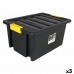 Кутия за Съхранение с Капак Brico Dem Brico 55 L 63 x 43 x 29 cm (3 броя)