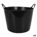 Multi-purpose Plastic Basket Dem Flexy Black (26 l) (Ø 39 cm)
