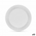 Plate set Algon Cardboard Disposable White (10 Units)
