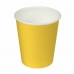 Σετ ποτηριών Algon Χαρτόνι Αναλώσιμα Κίτρινο 36 Μονάδες (24 Τεμάχια)