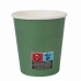 Комплект Съдове Algon Картон За Еднократна Употреба 200 ml Зелен 36 броя (24 Части)