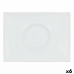 Επίπεδο πιάτο Inde Gourmet Πορσελάνη Λευκό 29,5 x 22 x 3 cm (x6)