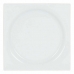 Assiette à dessert Inde Zen Porcelaine Blanc 18 x 18 x 2,5 cm (6 Unités)