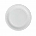 Sada tanierov Algon Jednorázový; nevratný Biela Kartón 23 cm (36 Kusov)