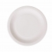 Sada tanierov Algon Jednorázový; nevratný Biela Kartón 28 cm (36 Kusov)