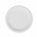 Σετ πιάτων Algon Αναλώσιμα Λευκό Χαρτόνι 20 cm (36 Μονάδες)