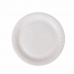 Conjunto de pratos Algon Descartáveis Branco Cartão 23 cm (36 Unidades)