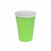Set de vasos reutilizables Algon Verde 24 Unidades 250 ml (25 Piezas)