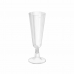 Återanvändbara cava-glas Algon Transparent 24 antal 150 ml (4 Delar)