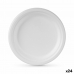 Set talířů Algon Jednorázové Bílý Cukrová třtina 22 cm (24 kusů)