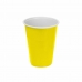 Újrafelhasználható poharak készlete Algon Sárga 24 egység 250 ml (25 Darabok)