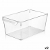 Multifunkční box Quttin Transparentní 20 x 32,5 x 14 cm (12 kusů)