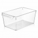 Allsidig låda Quttin Transparent 20 x 32,5 x 14 cm (12 antal)
