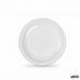 Σετ επαναχρησιμοποιήσιμων πιάτων Algon Λευκό Πλαστική ύλη 22 x 22 x 1,5 cm (x6)