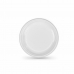 Σετ επαναχρησιμοποιήσιμων πιάτων Algon Λευκό Πλαστική ύλη 17 x 17 x 1,5 cm (36 Μονάδες)