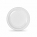 Sada talířů na opakované použití Algon Bílý Plastické 22 x 22 x 1,5 cm (24 kusů)