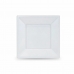 Set of reusable plates Algon White Plastic 18 x 18 x 1,5 cm (36 Units)